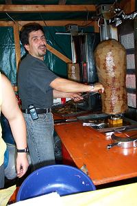 der Kebab-Stand