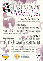 1. Pfuhler Weinfest